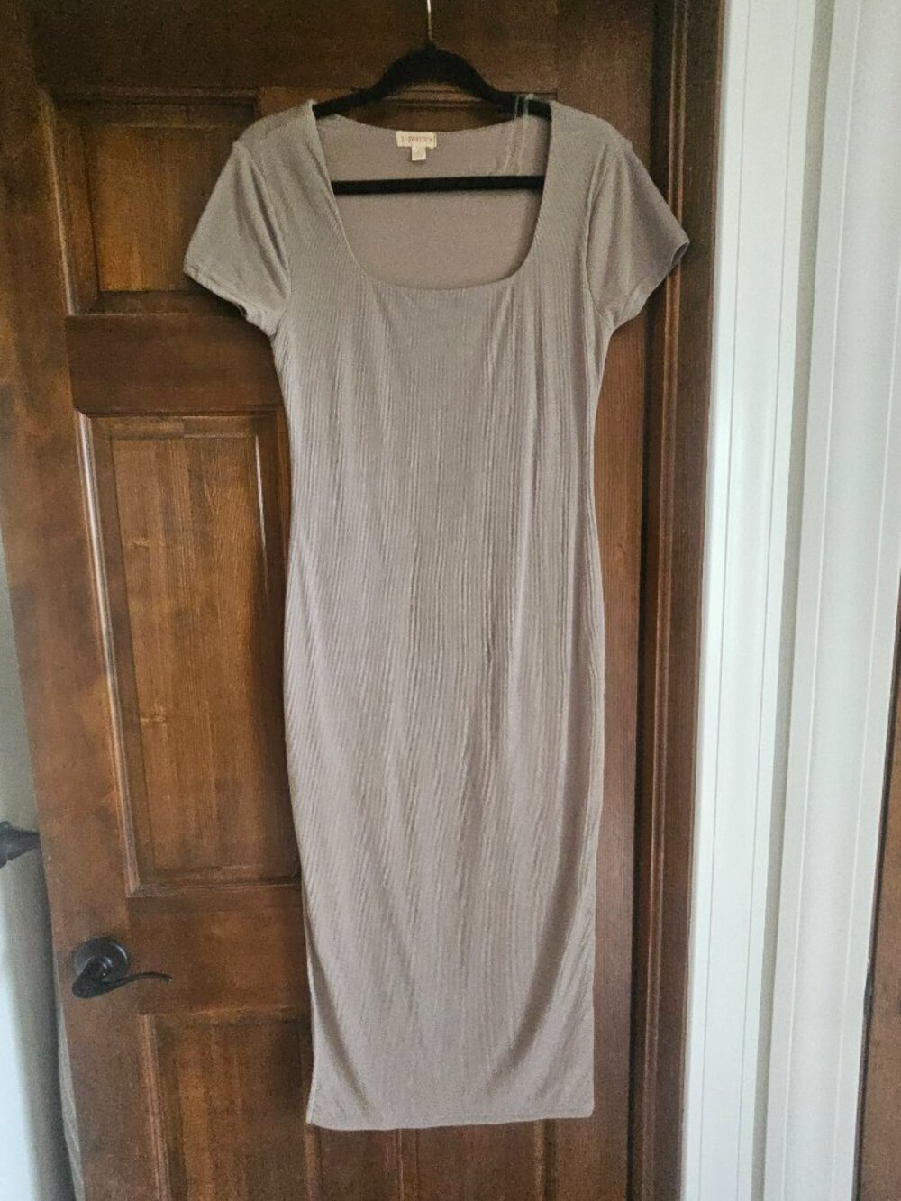 Tan dress